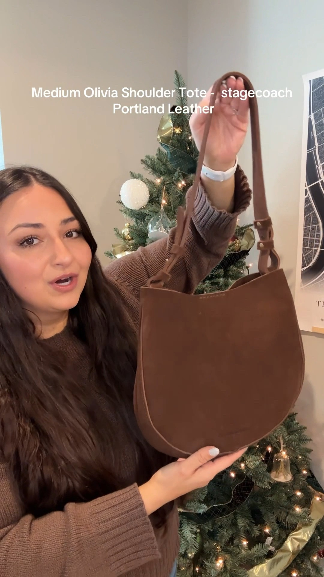 Farah • 8m ago
I love my Olivia tote from @Portland Leather the brown suede stagecoach color is stunning! The size is perfect and this really is the most perfect everyday tote #portlandleathergoods #suedetotebag #brownsuede #oliviatotebag #winterpurse 

#LTKGiftGuide #LTKHoliday #LTKFindsUnder100