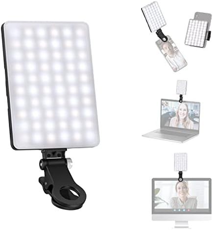 Neewer LED Video Conference Light Kit with Clip & Phone Holder for iPhone/Tablet/Laptop, Dimmable... | Amazon (US)