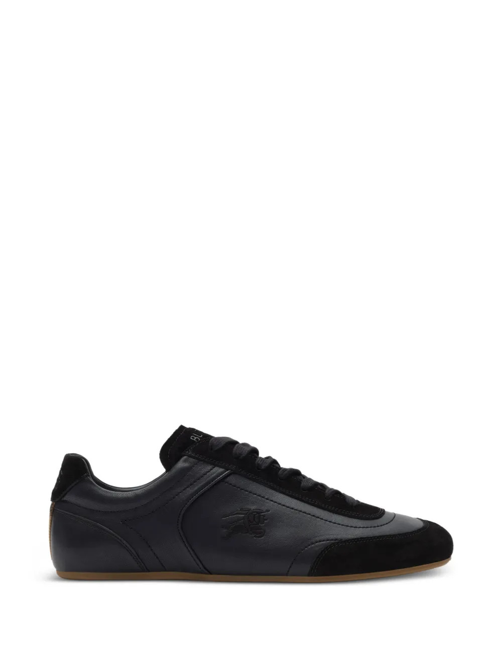 Burberry Leather Knight Runner sneakers​ | Black | FARFETCH ID | Farfetch Global
