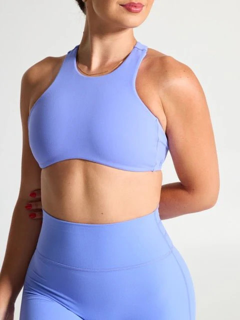 Curve Sports Bra - Azul | Buffbunny
