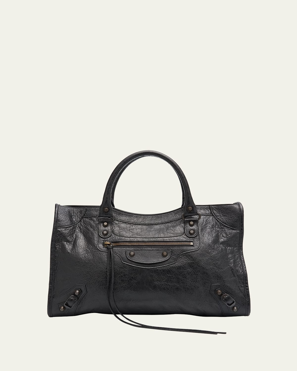 Le City Medium Leather Top-Handle Bag | Bergdorf Goodman