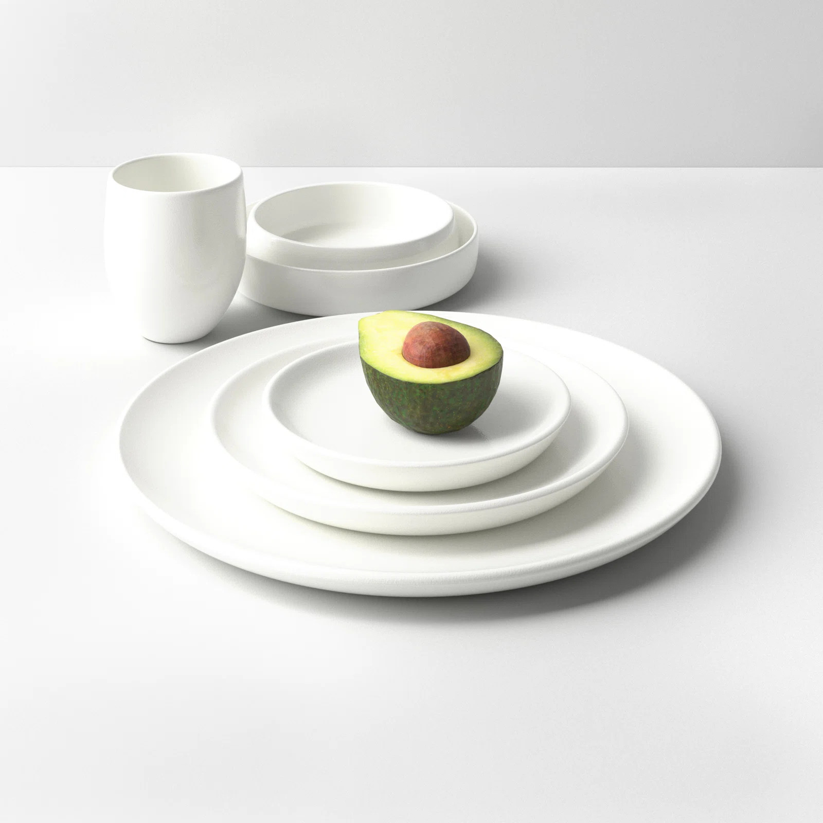 Borgen Stoneware Dinnerware - Set of 6 | Wayfair North America