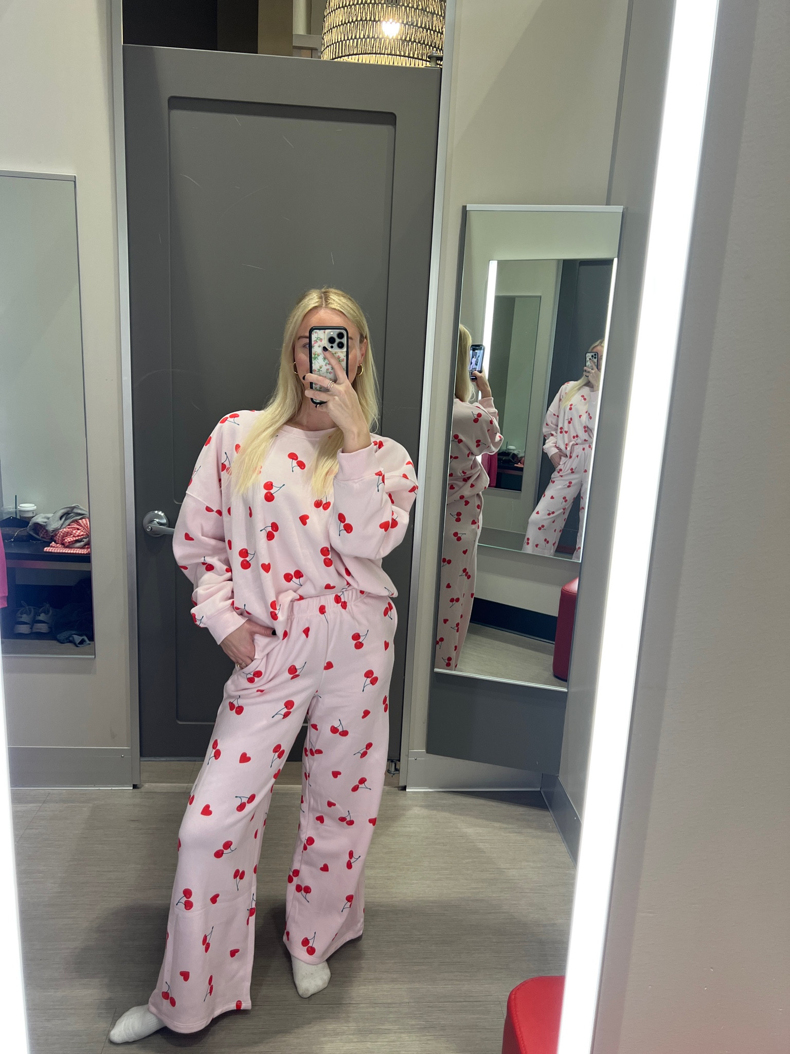 Grayson threads x Target cherry sweatset - one of my favorite sweaters in store rn 🍒🍒

Grayson threads Target, cherry print, girly sweatset, pink sweatset, loungewear, tik tok viral, teen gifts, target fashion, target style 

#LTKSeasonal #LTKFamily #LTKGiftGuide