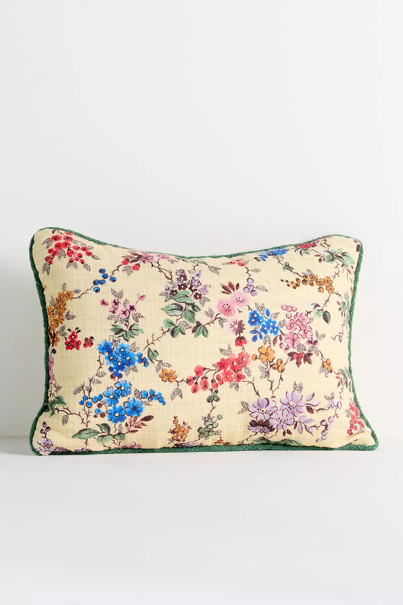Leiah Printed Indoor/Outdoor Floral Pillow | Anthropologie (US)