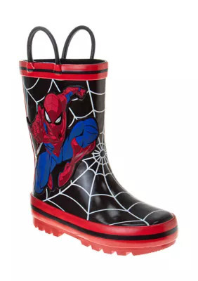 Marvel Ultimate Spider-Man Toddler Boys Spider Man Rain Boots | Belk