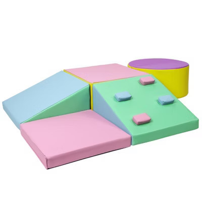 Toddler Foam Climbing Blocks Set, Indoor Climbing Set for Crawling and SlidingIndoor, Activity Playset for Kids, Climbing Toys for Ages 1-3 | Target