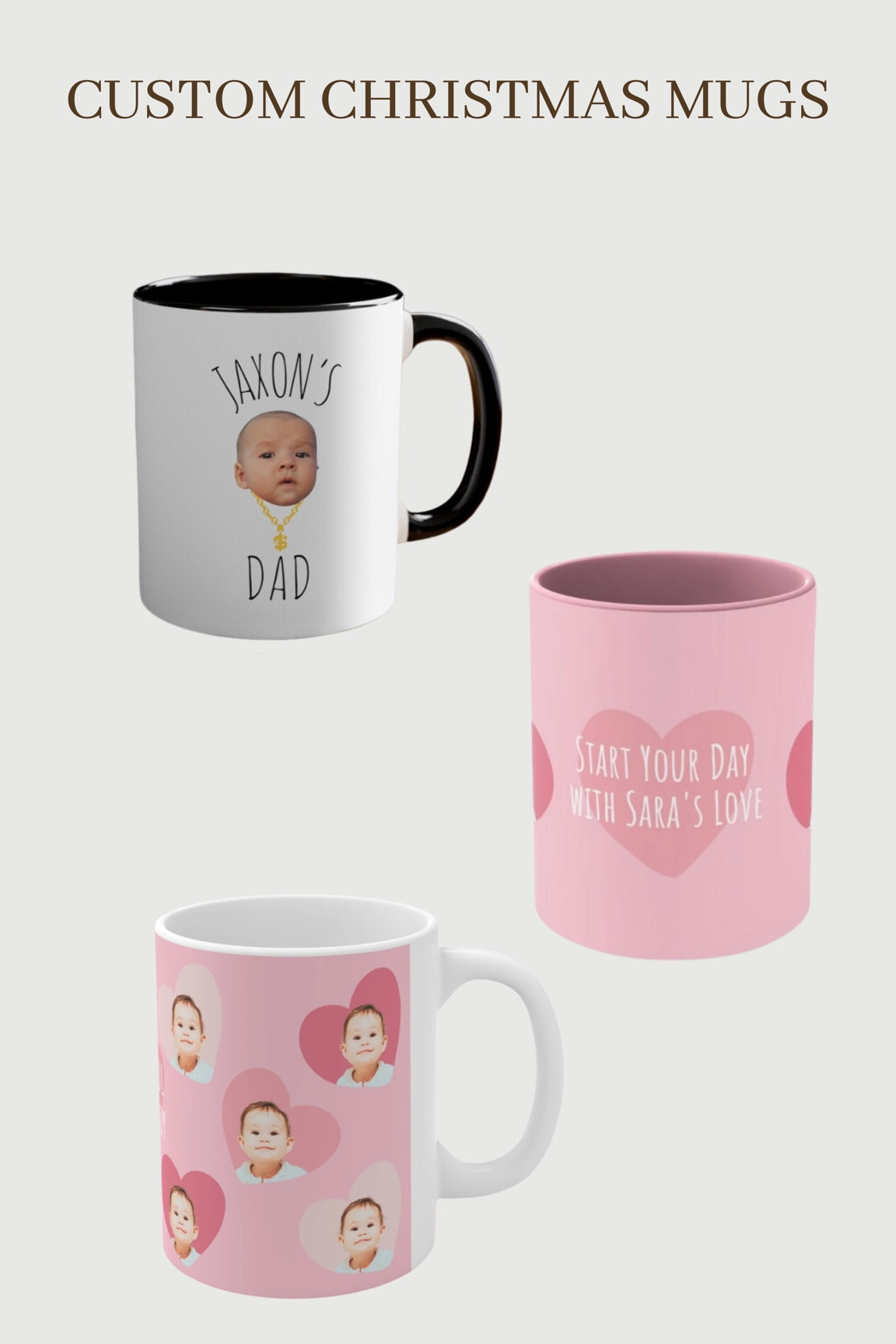 Custom Christmas mugs gifts #Christmas #ChristmasMugs #HolidayMugs

#LTKHoliday #LTKSeasonal #LTKGiftGuide