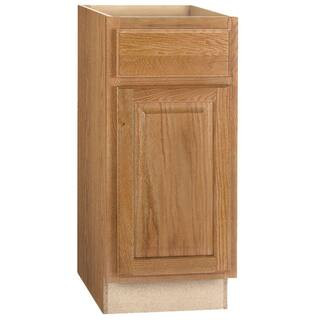 Hampton Bay Hampton Assembled 15x34.5x24 in. Base Kitchen Cabinet with Ball-Bearing Drawer Glides... | The Home Depot