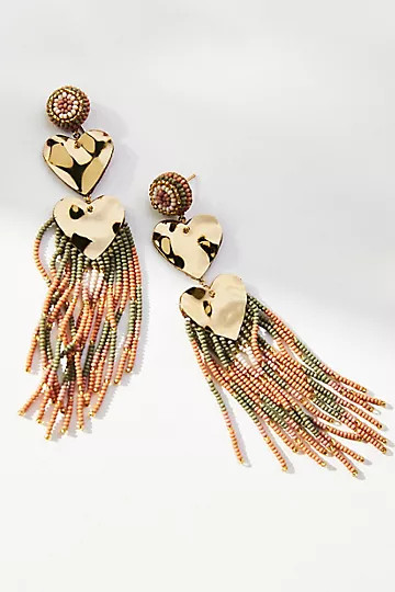Deepa Ahana Heart Drop Earrings | Anthropologie (US)