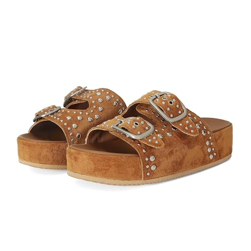 Raffia Sandals for Women Platform Slide Sandals Espadrille Adjustable Double Buckle Summer Comfor... | Amazon (US)
