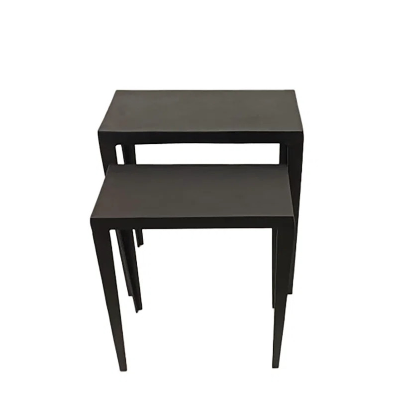 Everly Quinn Black Antique Nesting Tables | Wayfair | Wayfair North America