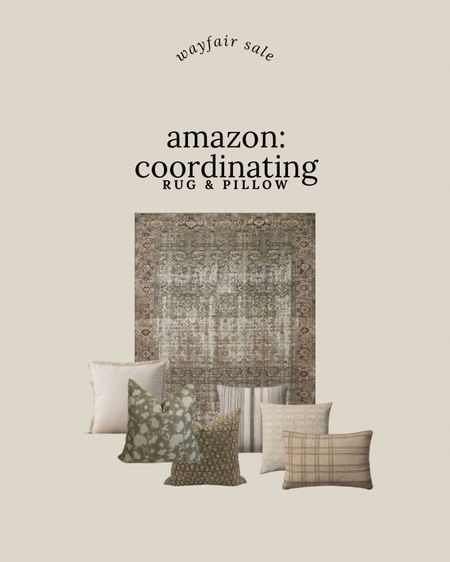 Amazon coordinating rug and Pillow Combination, affordable pillows from Amazon, affordable area rug Loloi, vintage looking area, rug bedroom, rug, living room rug

#LTKStyleTip #LTKHome #LTKSaleAlert