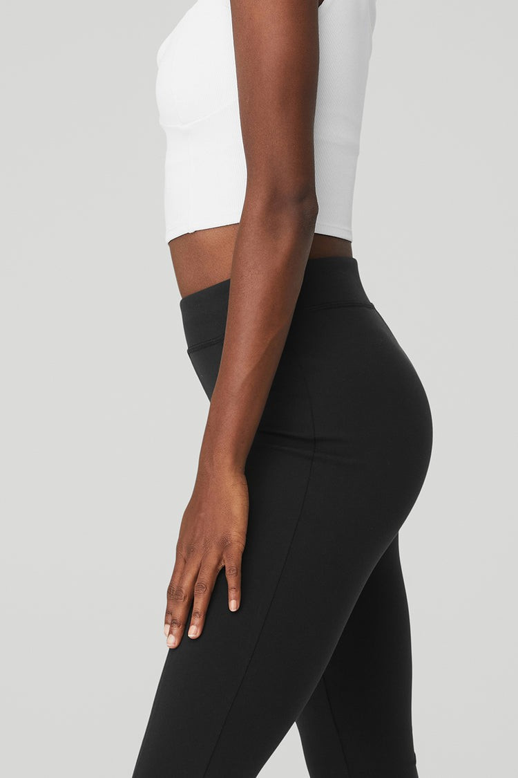 Airbrush 7/8 High Waist Flutter Legging | Alo Yoga (US)
