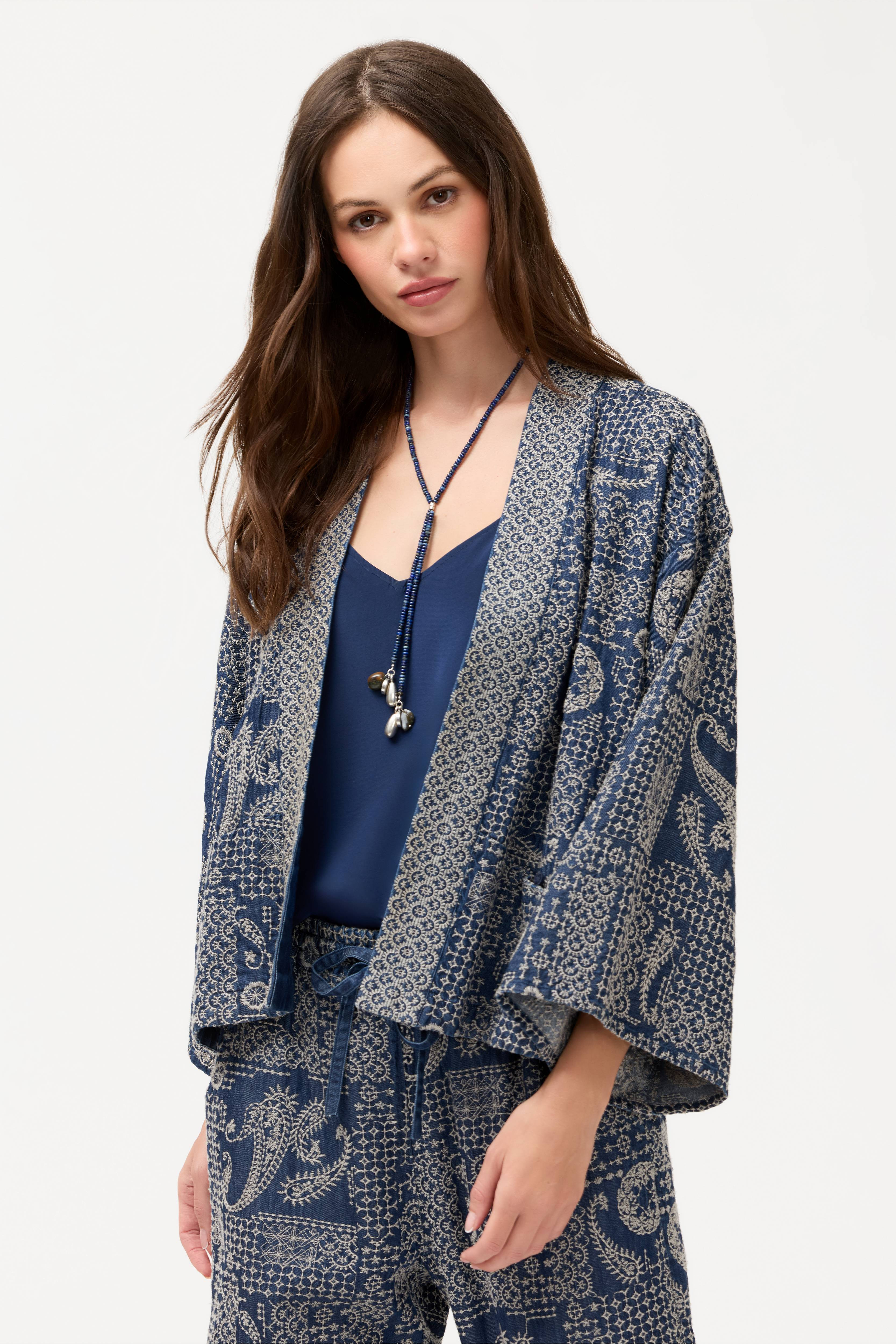JONELLE DENIM KIMONO
                                
                                    
      ... | Johnny Was