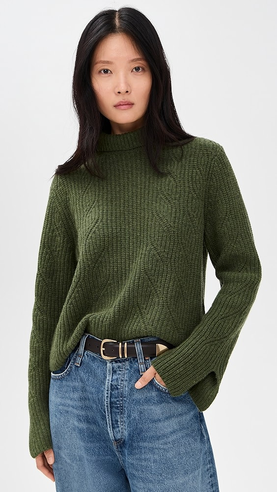 The Ella Funnel Neck Sweater | Shopbop