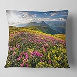 DesignQ CU14530 Pillow Cushion, 16x16, Green | Amazon (US)