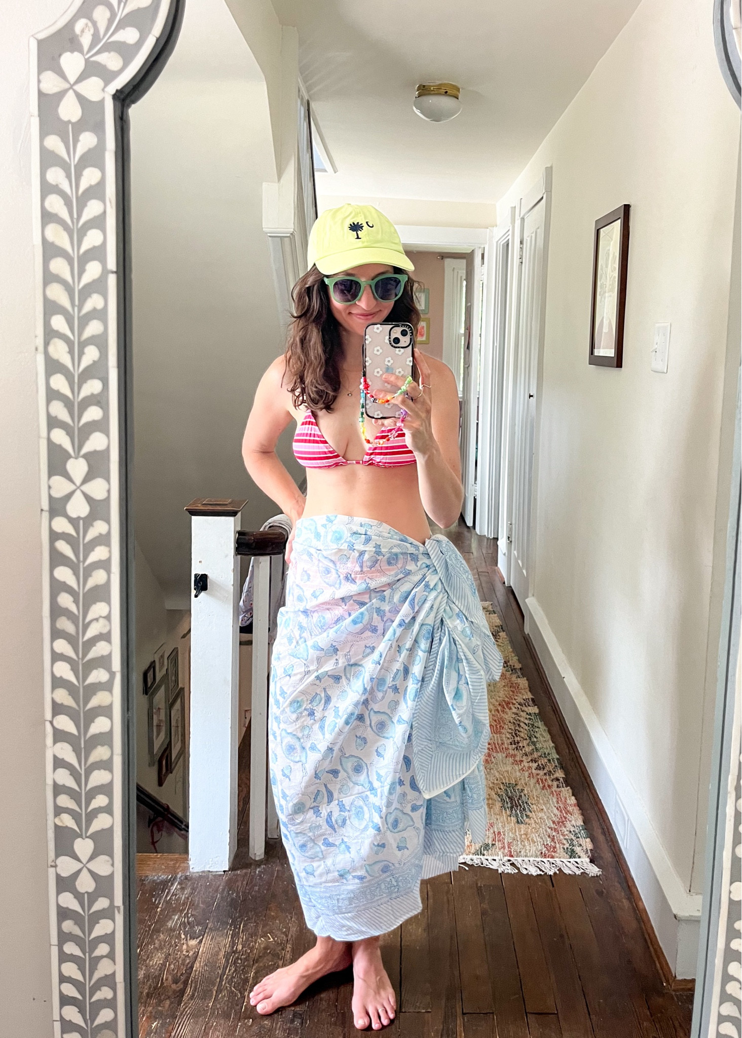 Another day, another swimsuit & pareo ☀️ These sunglasses are eco-friendly by Blue Planet & I love the green! 

#LTKSeasonal #LTKFindsUnder100 #LTKSwim