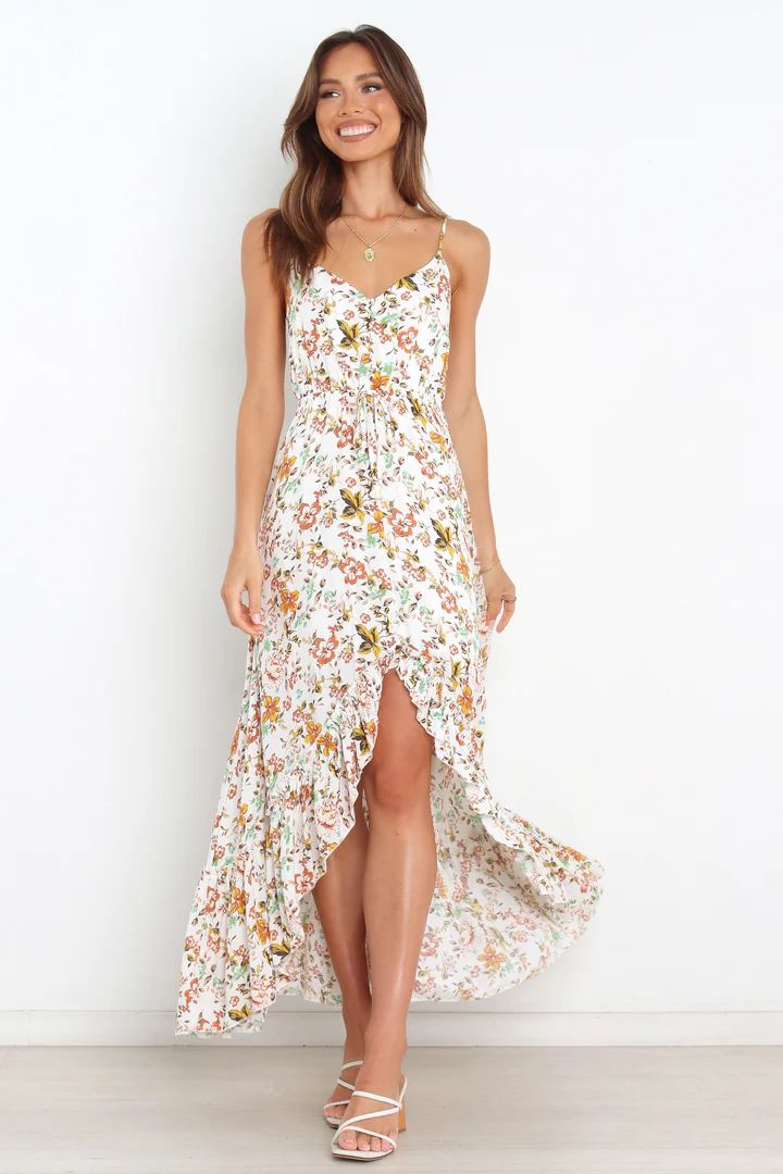 Erina Dress - White Floral | Petal & Pup (US)