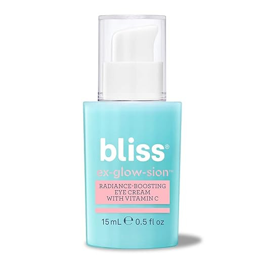 Bliss Ex-glow-sion Eye Cream | Facial-Brightening Eye Cream with Vitamin C | Moisturizing | Vegan... | Amazon (US)