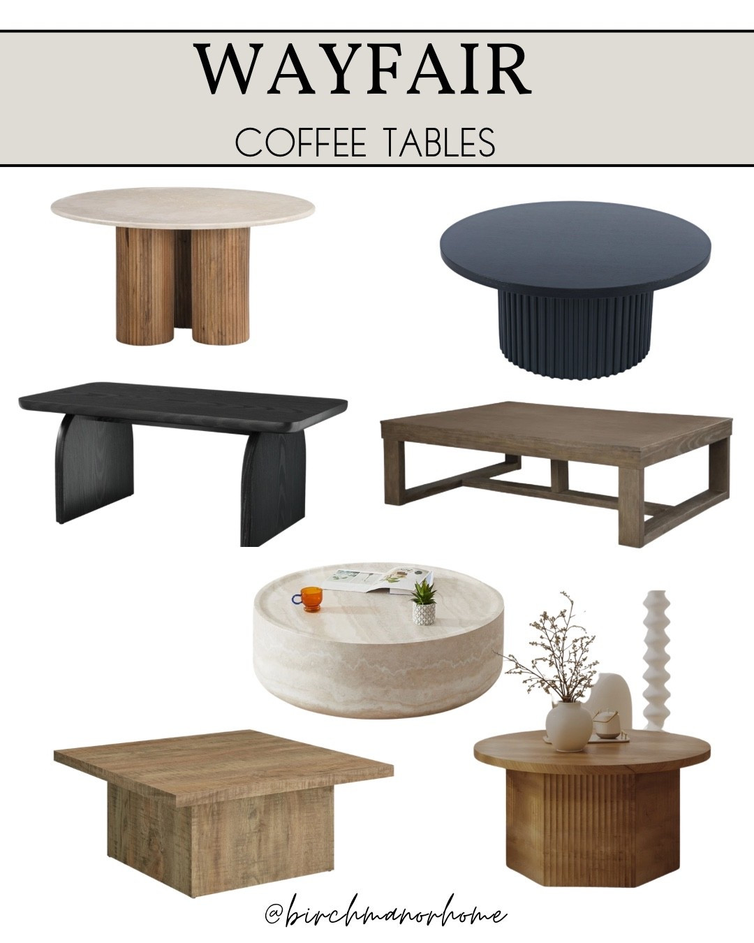 Affordable modern coffee tables from Wayfair! 

#LTKHome