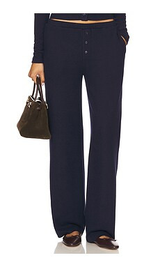 Geel Hira Pant in Navy from Revolve.com | Revolve Clothing (Global)