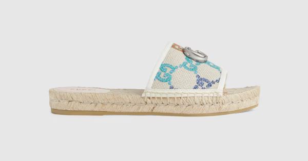 Women's GG espadrille slides | Gucci (US)