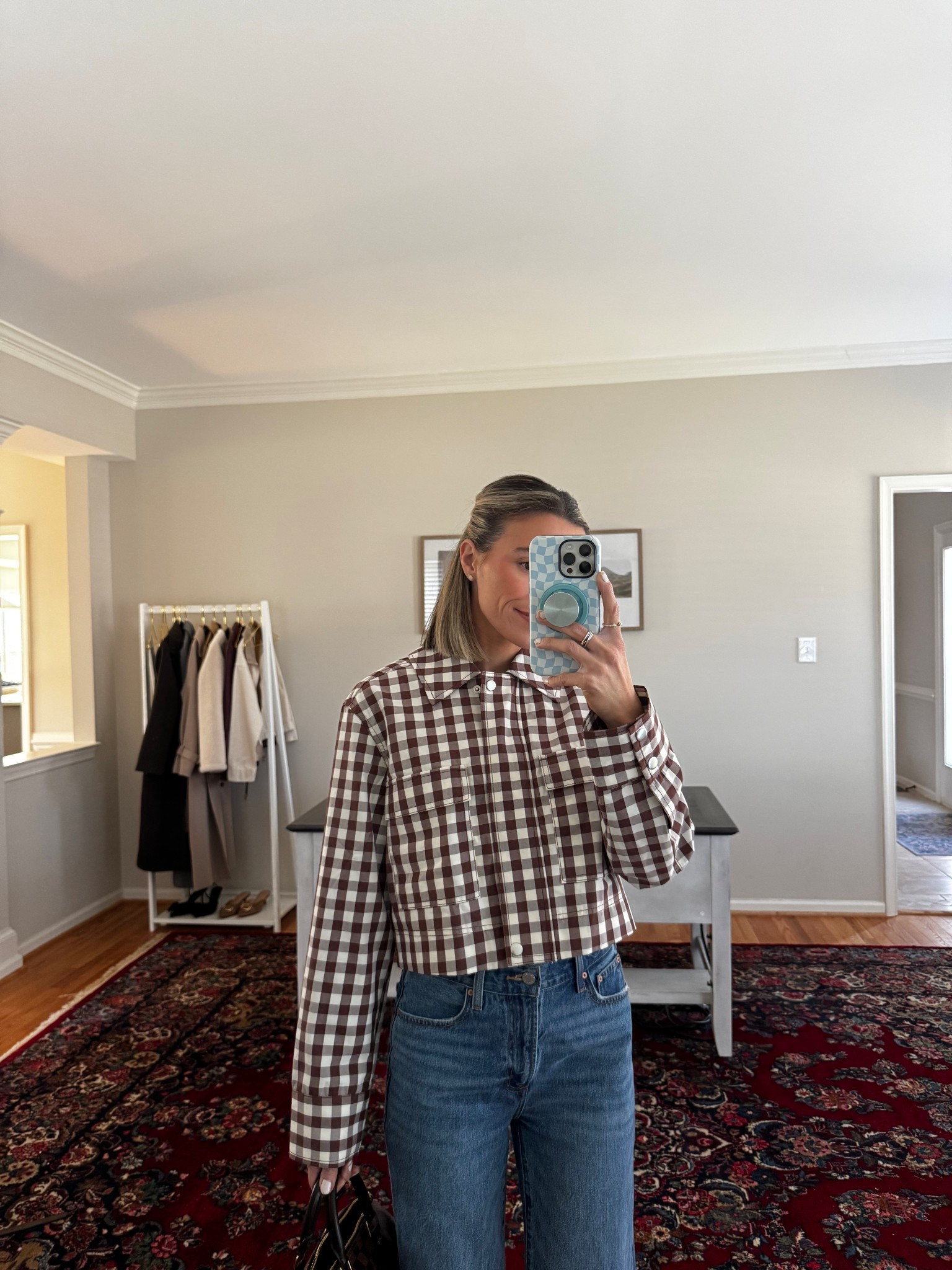 Small jacket 

#LTKWorkwear #LTKootd #LTKmomlife