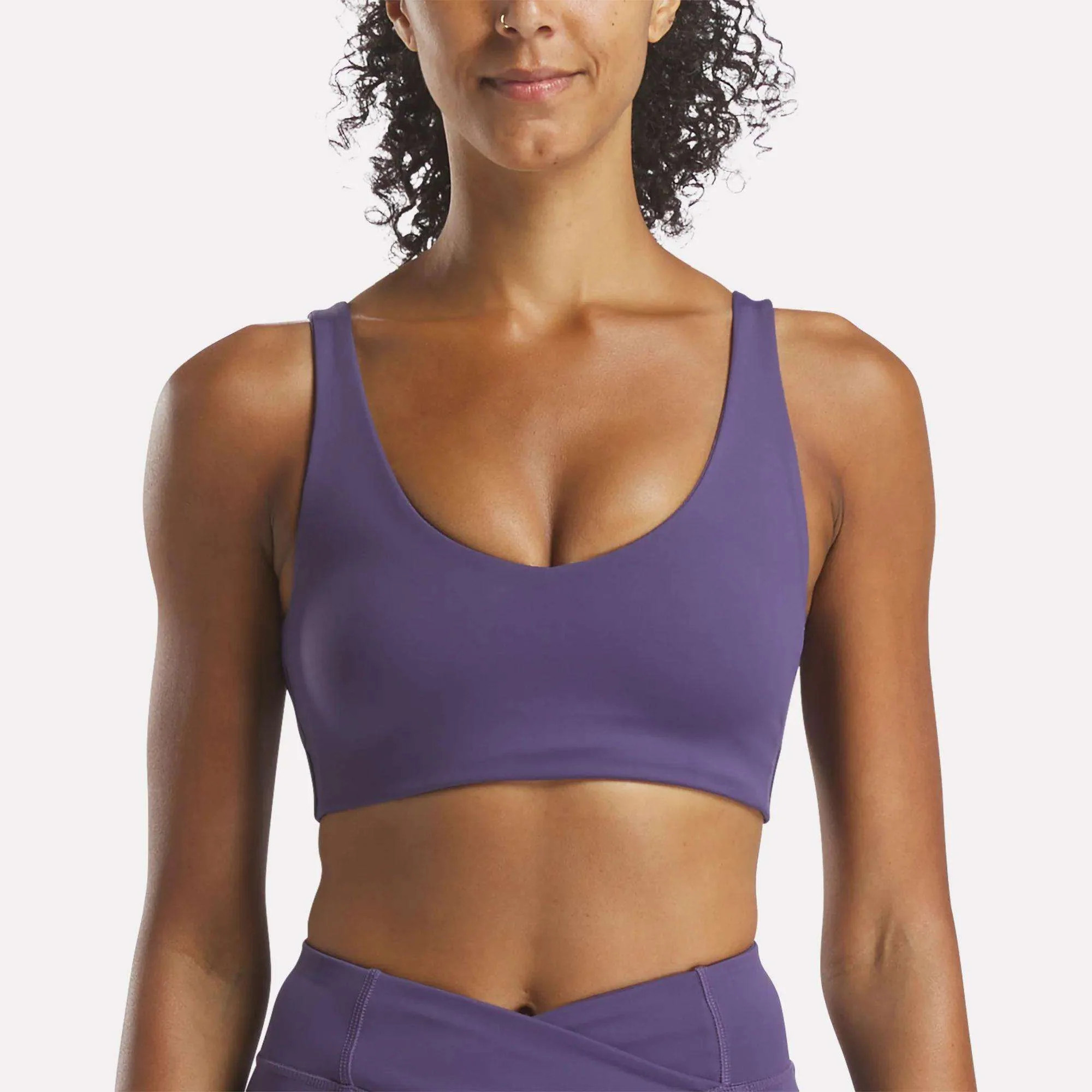 Women's Yoga V-Neck Bra | Reebok