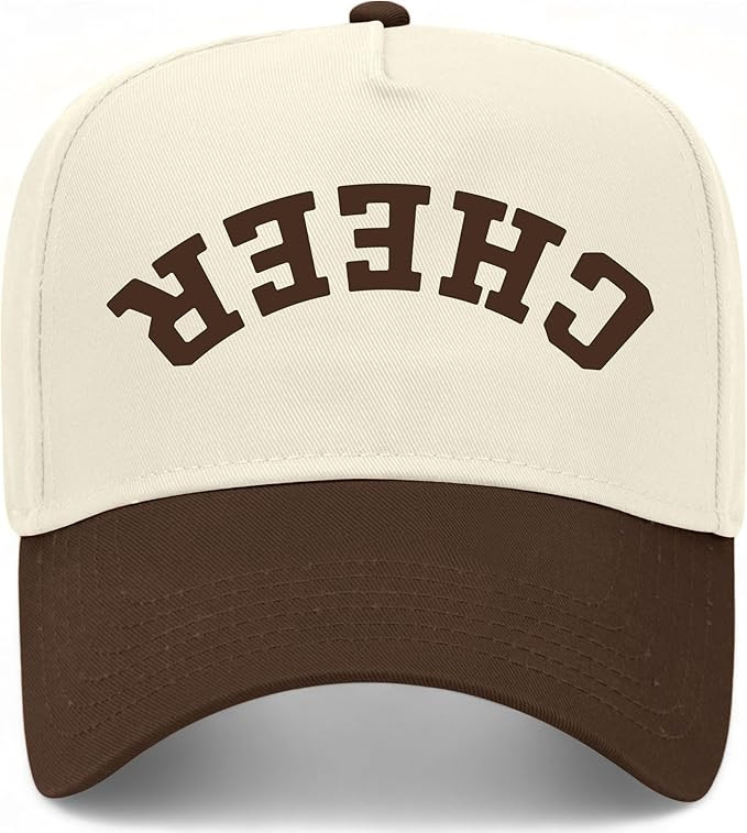 Cheer Upside Down Hat | Cheerleading | Premium Adjustable Snapback Baseball Vintage Trucker Hat f... | Amazon (US)