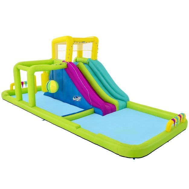 Bestway H2OGO! Splash Course Kids Inflatable Backyard Outdoor Mega Obstacle Course Water Park Rel... | Target