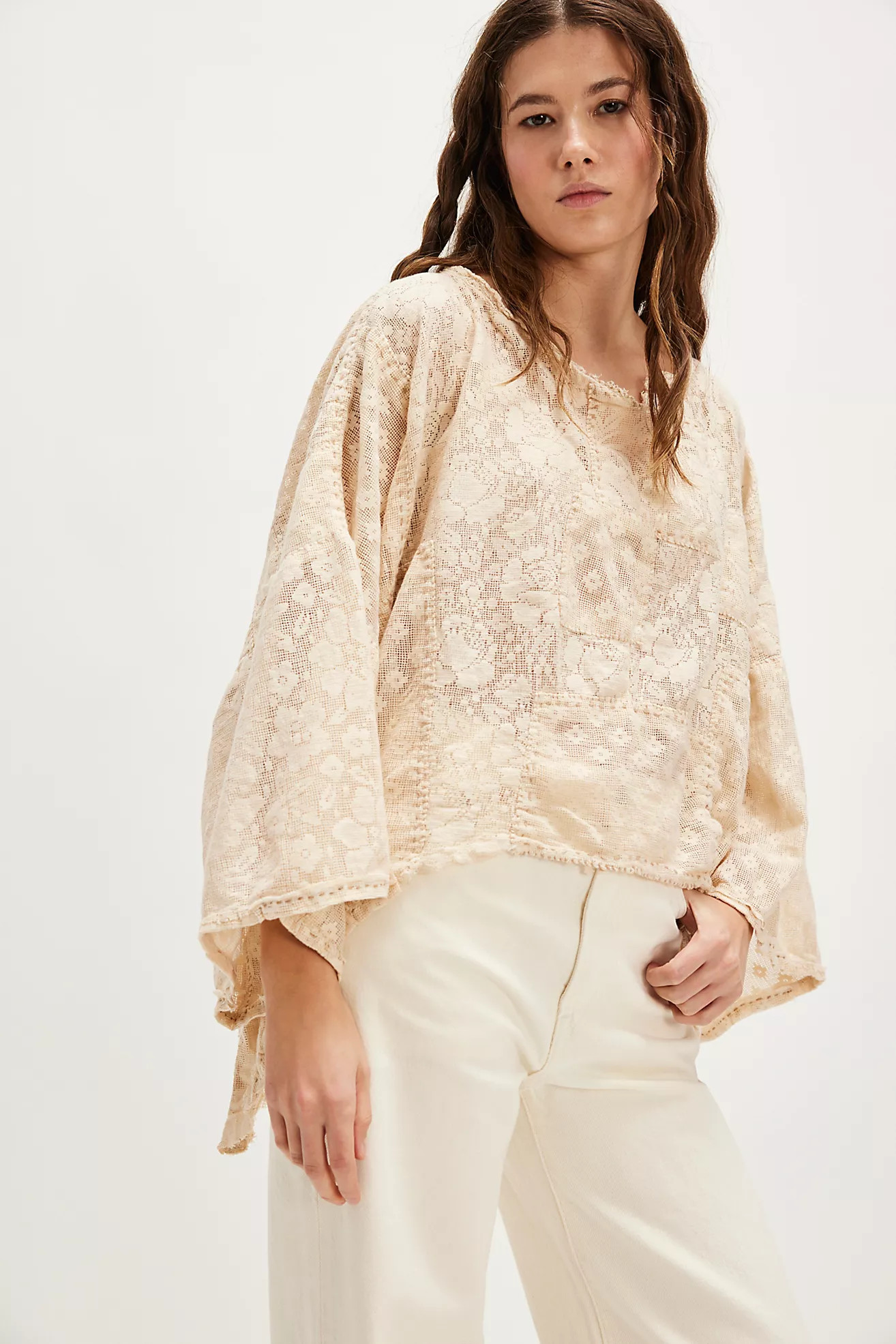 Magnolia Pearl Moon Lace Top | Free People (Global - UK&FR Excluded)