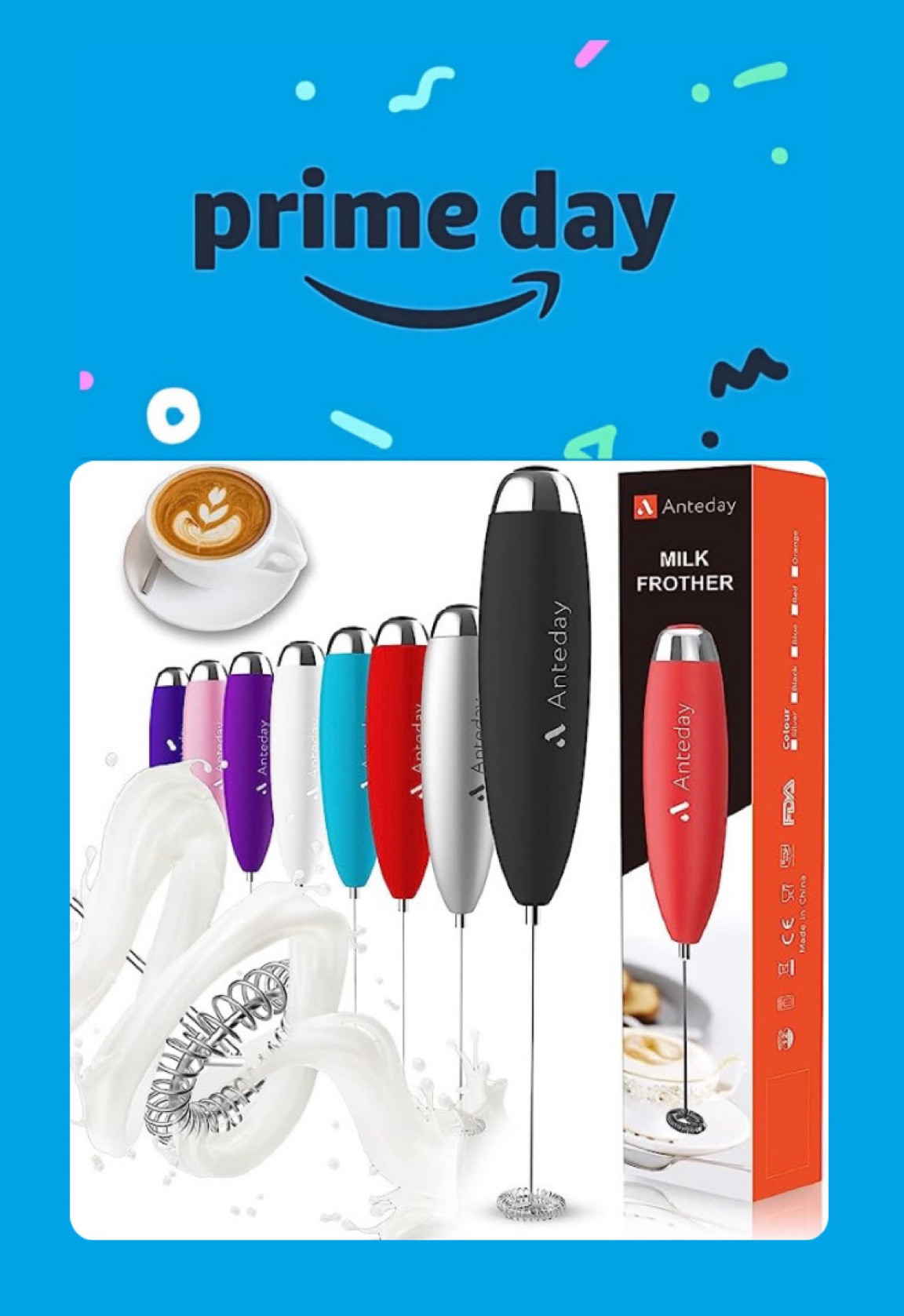 Amazon Prime Day 🎉

One of my most used Amazon purchases!! 

milk frother for coffee/latte | hand mixer | 


#LTKhome #LTKBacktoSchool #LTKxPrimeDay
