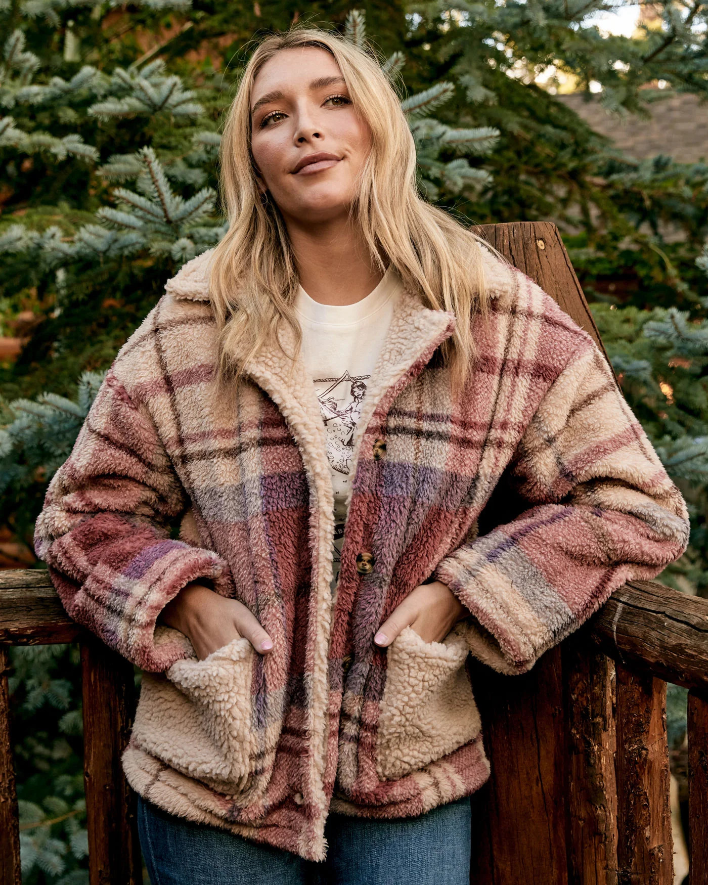 OAKLYN SHERPA JACKET | Flag & Anthem