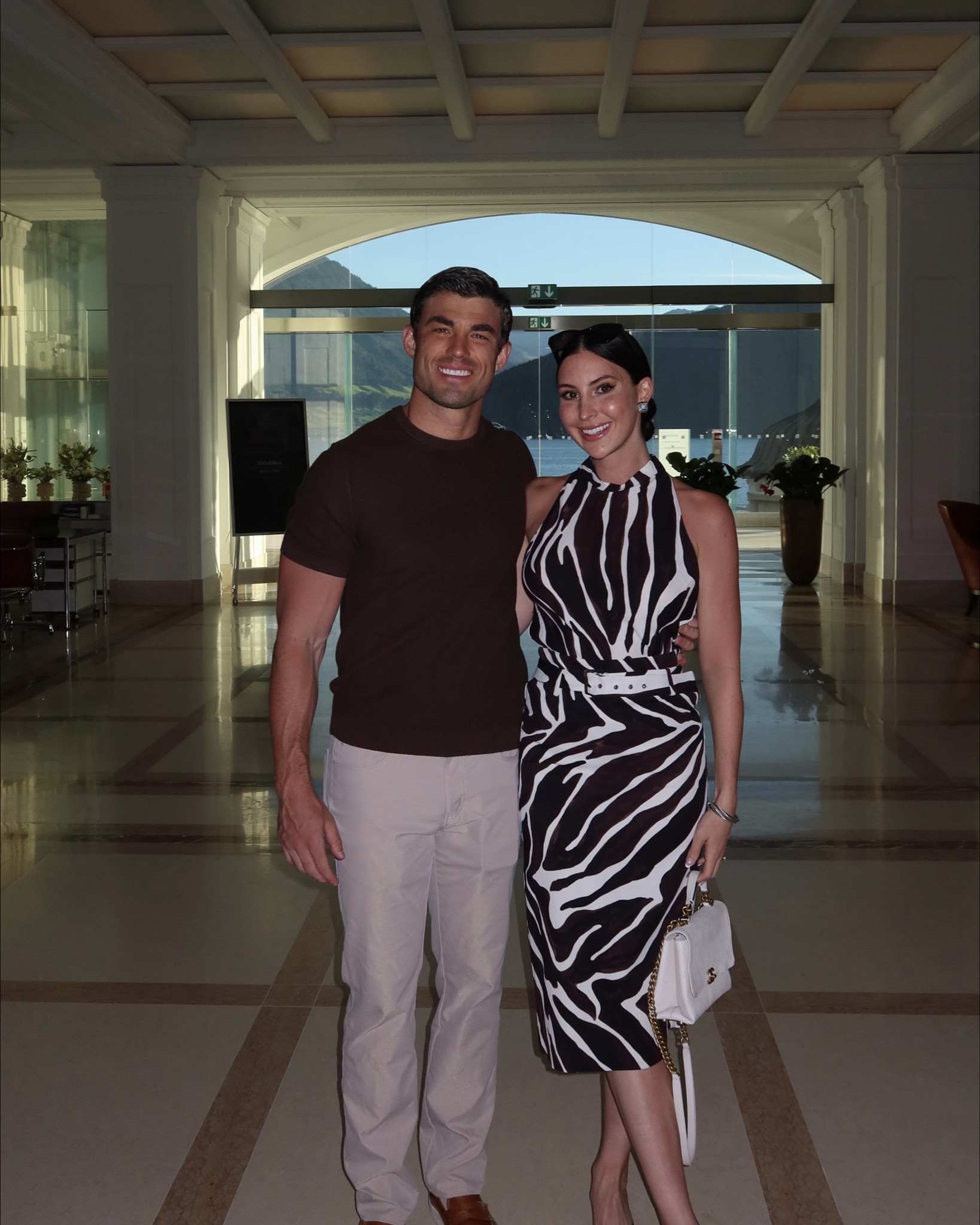 Animal print halter top and midi skirt set for a dinner date. Midi skirt with a mid-rise waist and belt loops. Adjustable belt with matching fabric-covered buckle. Straight hem finished with a vent. Hidden in-seam zip closure. Top and skirt both under $100.

#LTKFindsUnder100 #LTKStyleTip #LTKFindsUnder50