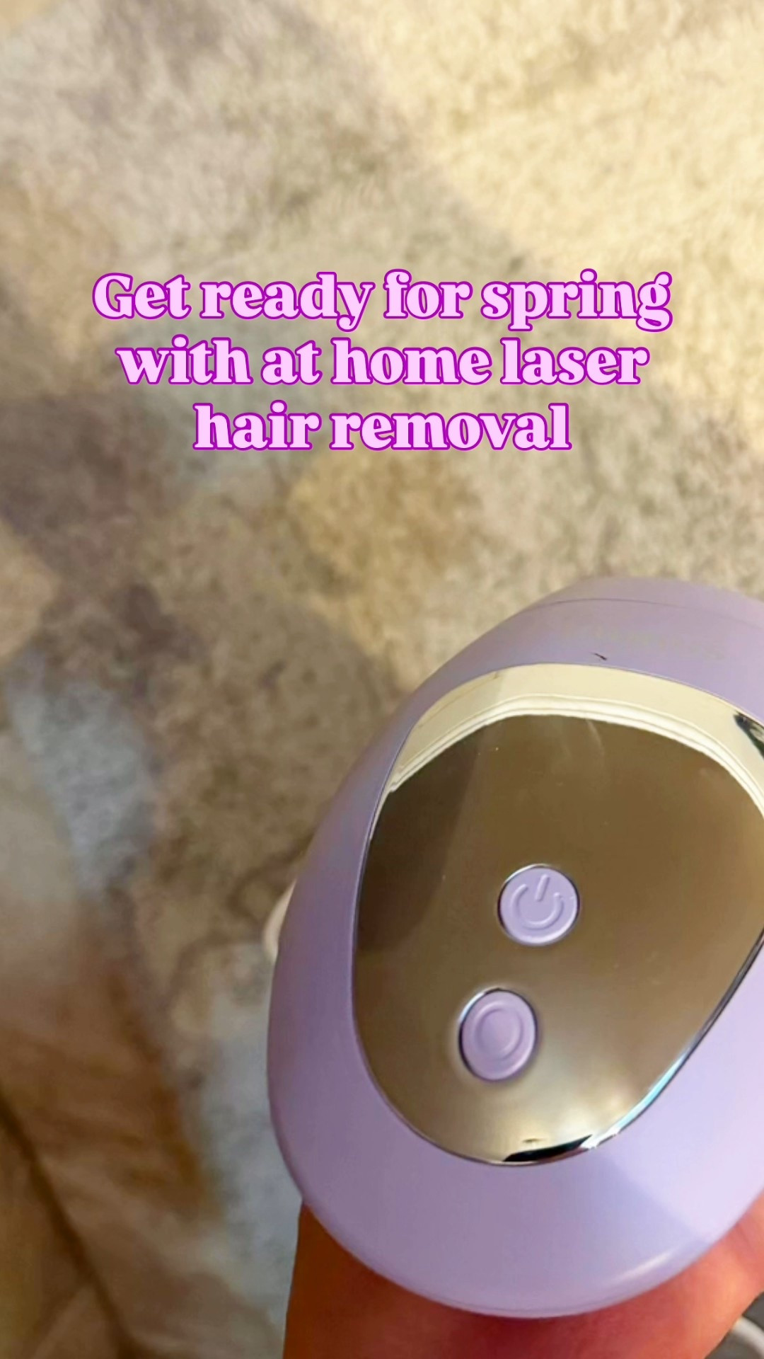 Laser hair removal at home? Yes please 

#LTKselfcare