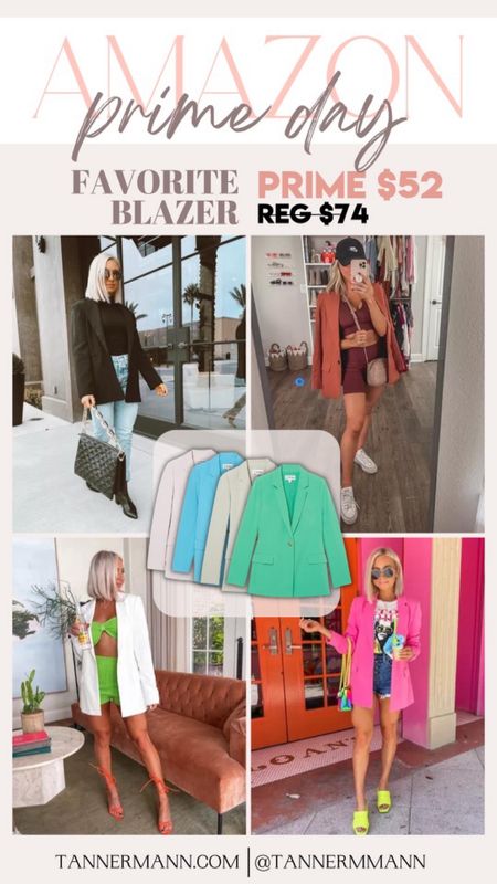 My Favorite Blazer is currently on sale with #AmazonPrimeDay!!! Also linking a few other items pictured.

#LTKstyletip #LTKxPrimeDay #LTKworkwear
