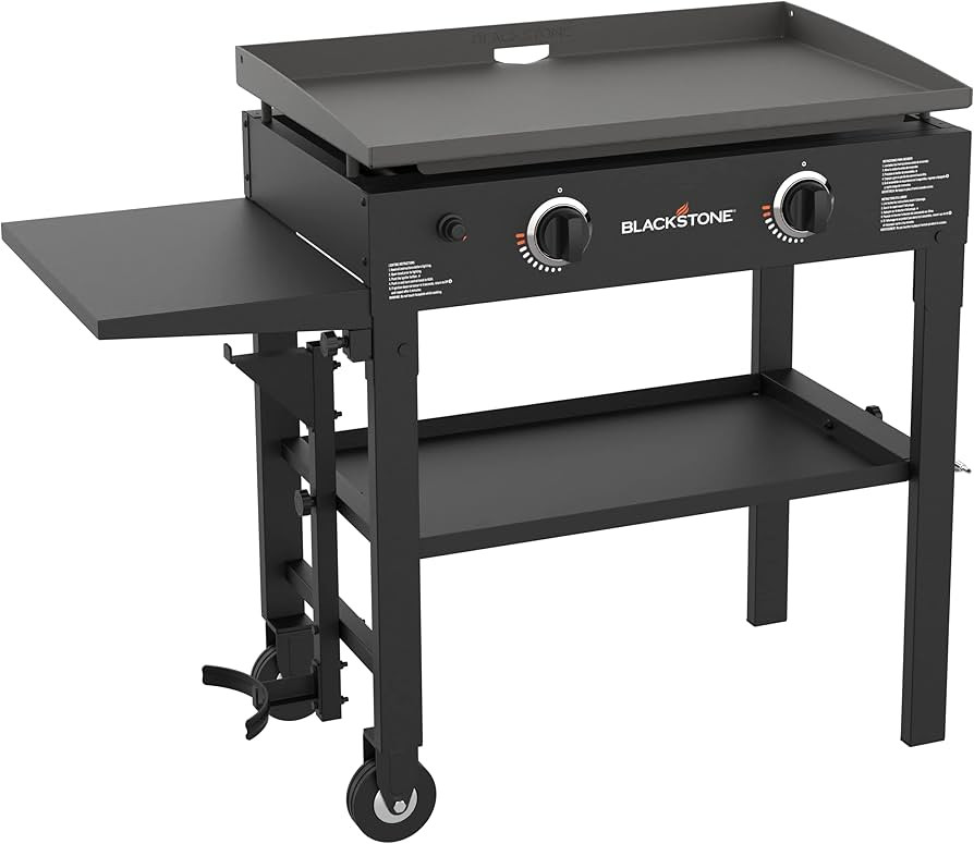 Blackstone Flat Top Gas Grill Griddle 2 Burner Propane Fuelled Rear Grease Management System, 151... | Amazon (US)