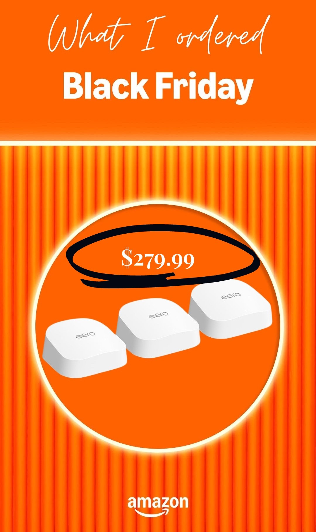 Just upped our WiFi game with up to 6000 sq. Feet of coverage 🙌🏻 big bye slow speeds 
#ad #founditonamazon #winterfavorites2025

#LTKCyberWeek #LTKHoliday #LTKGiftGuide
