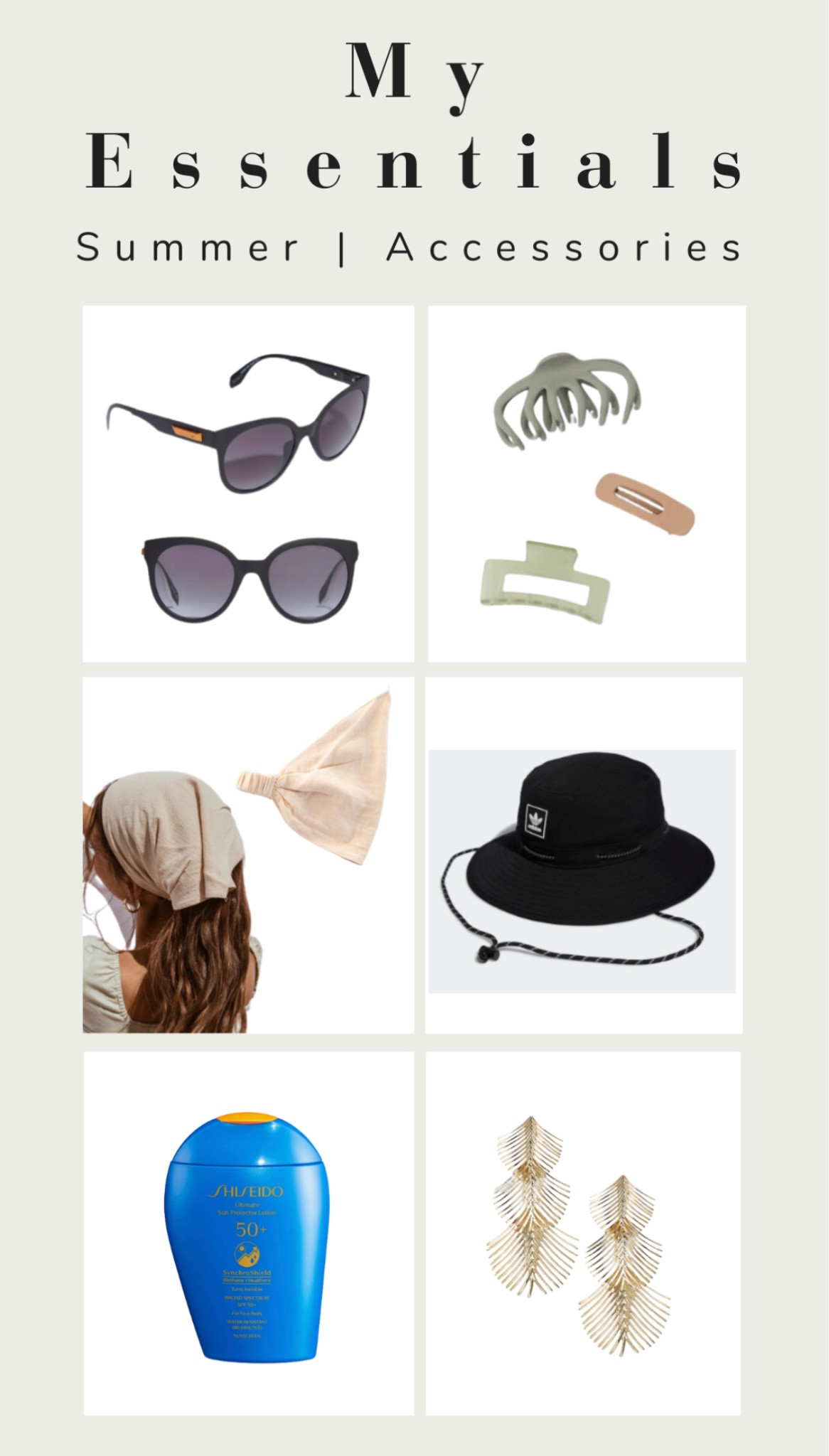 Accessories summer, accessories vacations, Ideas of accessories, accesories for the beach. Casual accessories, Accessories, Spring/Summer. 

#outfit #summer #LTKStyletip

#LTKSeasonal #LTKstyletip #LTKtravel