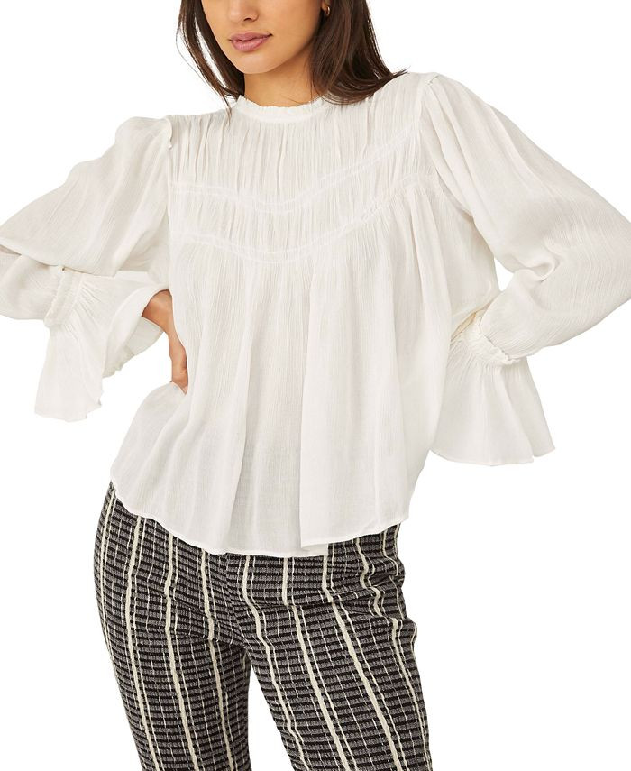 Free People Kelsey Crinkle Top & Reviews - Tops - Women - Macy's | Macys (US)