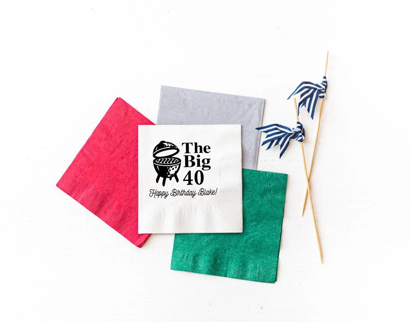 Grill master birthday, Big green egg birthday, Grilling birthday, Guys birthday favor, Guys 40th ... | Etsy (US)