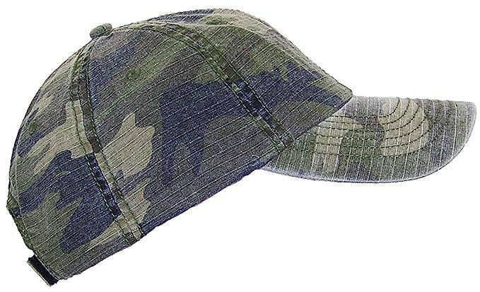 MG Unisex Unstructured Ripstop Camouflage Adjustable Ballcap | Amazon (US)