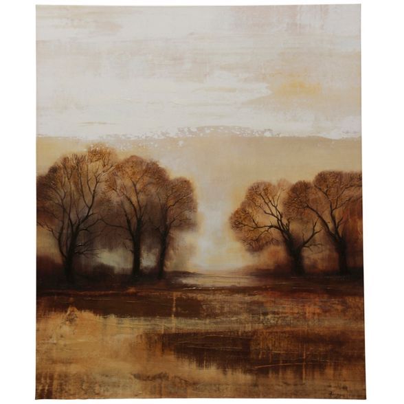 40" Insight Landscape Stretched Canvas Decorative Wall Art - StyleCraft | Target