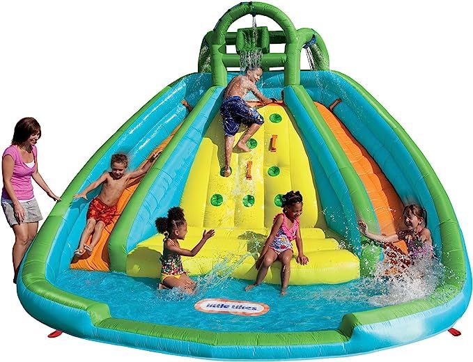 Little Tikes Rocky Mountain River Race Inflatable Slide Bouncer | Amazon (US)