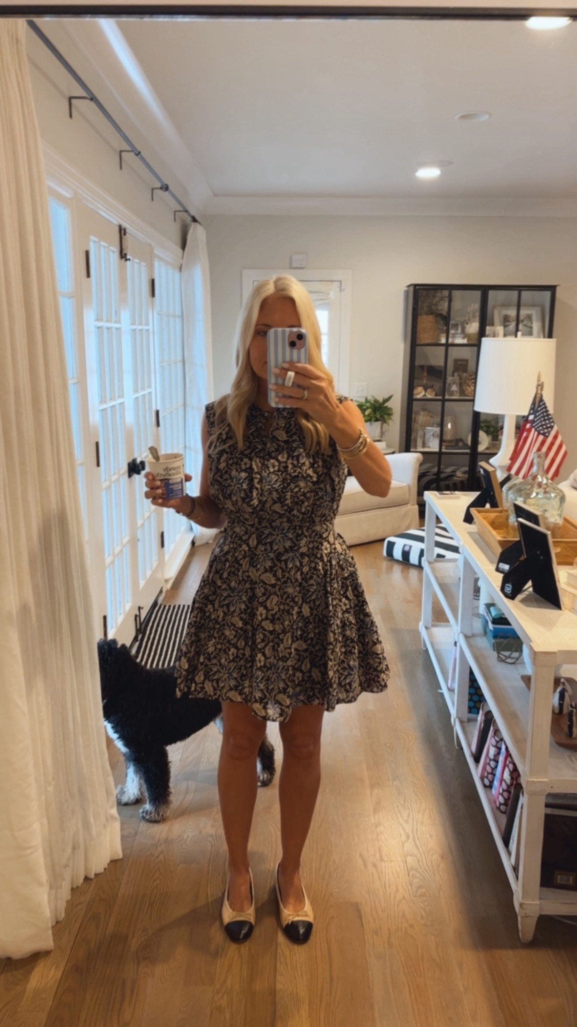 Perfect for our warm fall days. Wear it with boots or flats. Throw a sweater over your shoulders to elevate it even more.