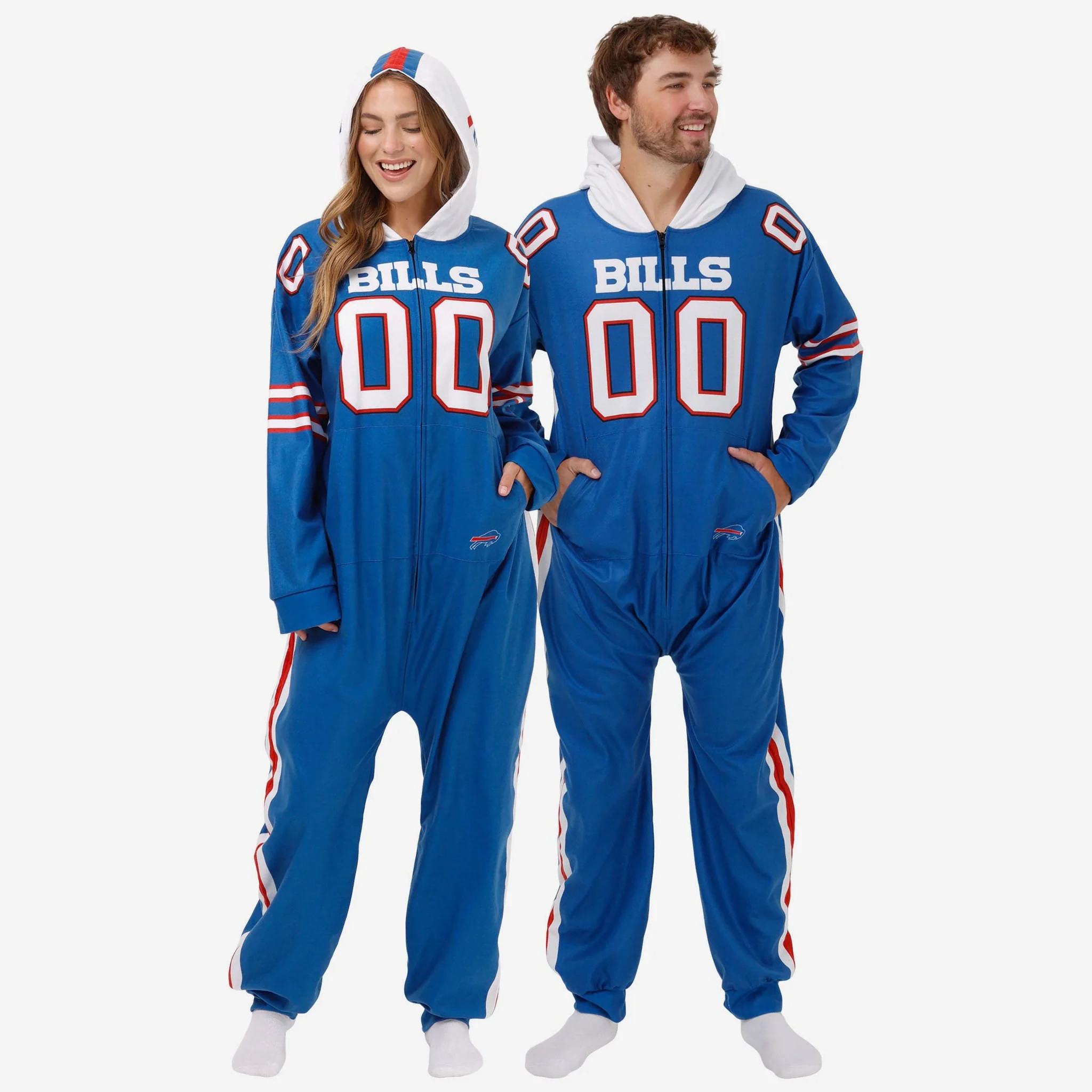 Buffalo Bills Gameday Ready One Piece Pajamas | FOCO inc
