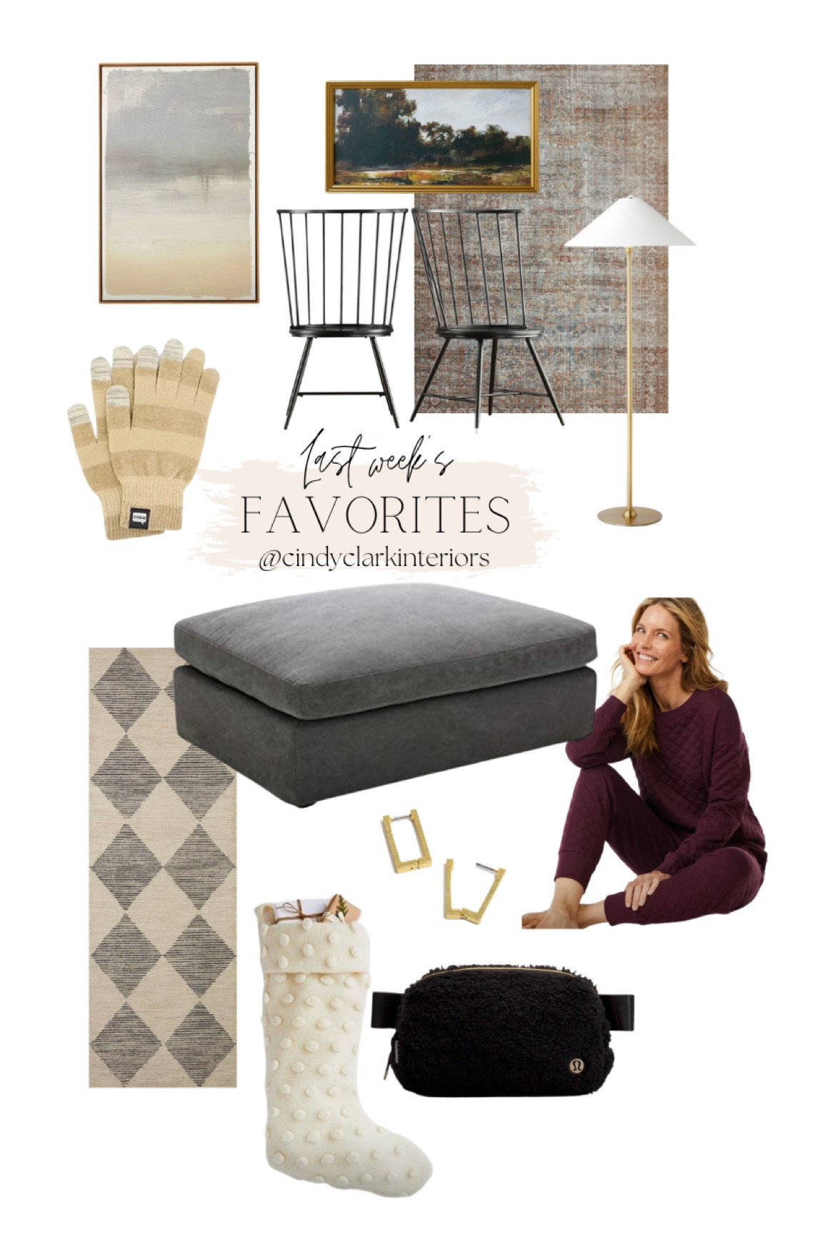 All of last week’s favorites in one place! 

Amazon, upholstered ottoman, dining chairs, gloves, stocking stuffers, standing lamp, rugs, belt bag

#LTKsalealert #LTKhome #LTKfamily