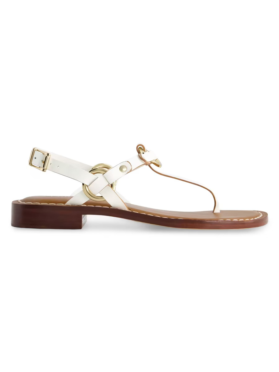 Tuni T-Strap Sandals | Saks Fifth Avenue