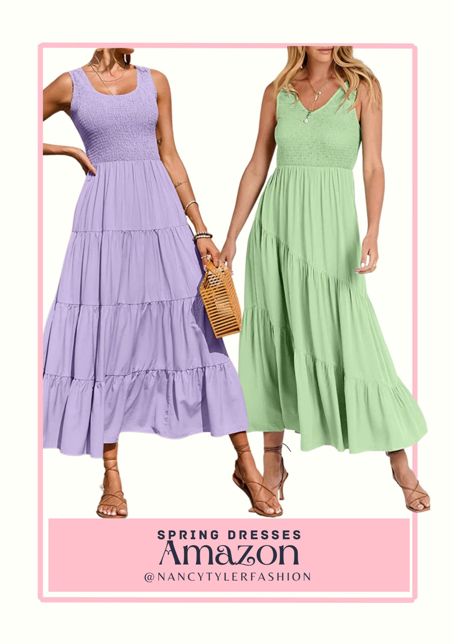 knee length dresses for ladies Ava. Long Sleeve Ruffle Maxi Dress – ELF main image 0