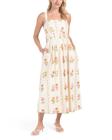 Sleeveless Floral Maxi Dress | TJ Maxx